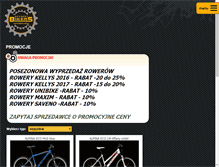 Tablet Screenshot of bikers.net.pl
